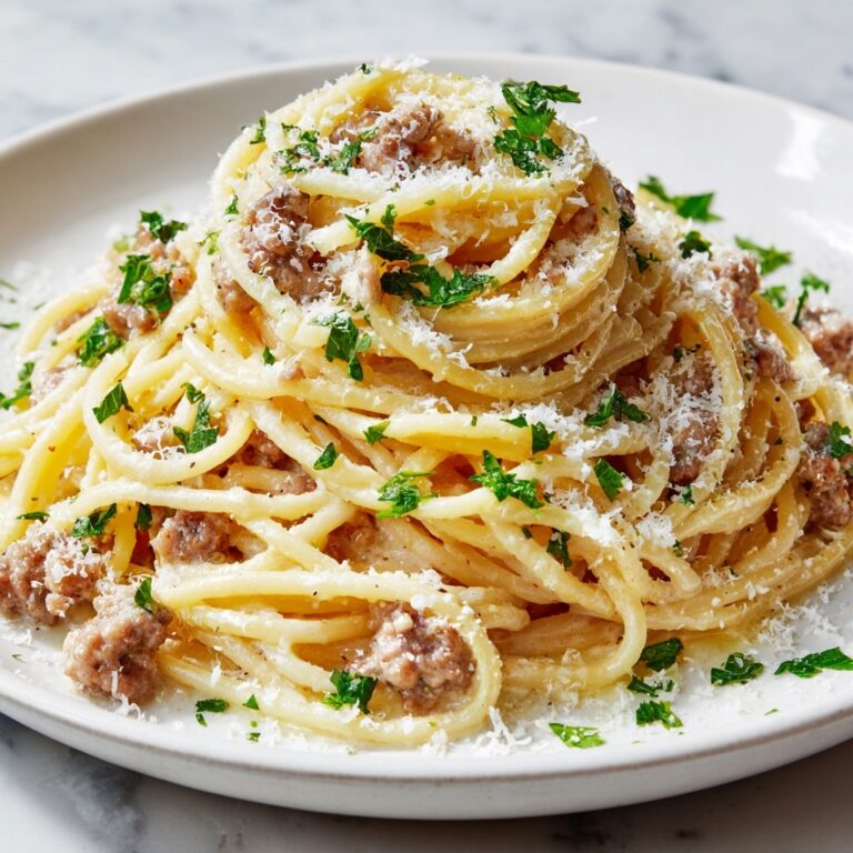 Cheesy Garlic Butter Linguine Pasta Recipe