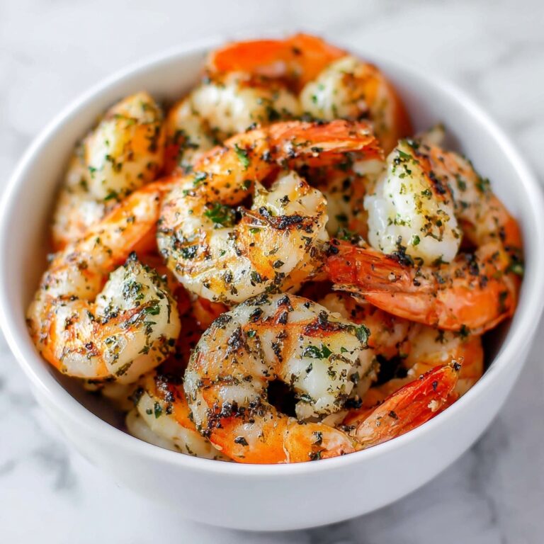 Garlic Parmesan Roasted Shrimp Recipe