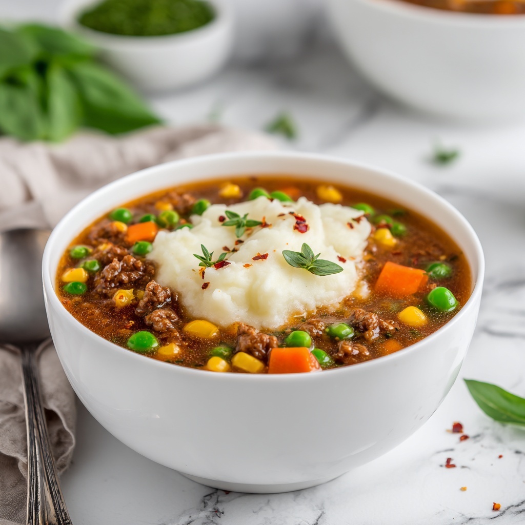 Easy Shepherd’s Pie Soup Recipe - Recipe Image
