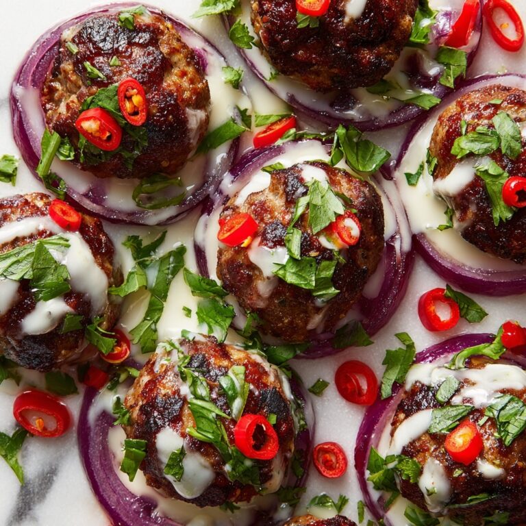 Spicy Beef Armenian Kefta with Tahini and Tzatziki Recipe