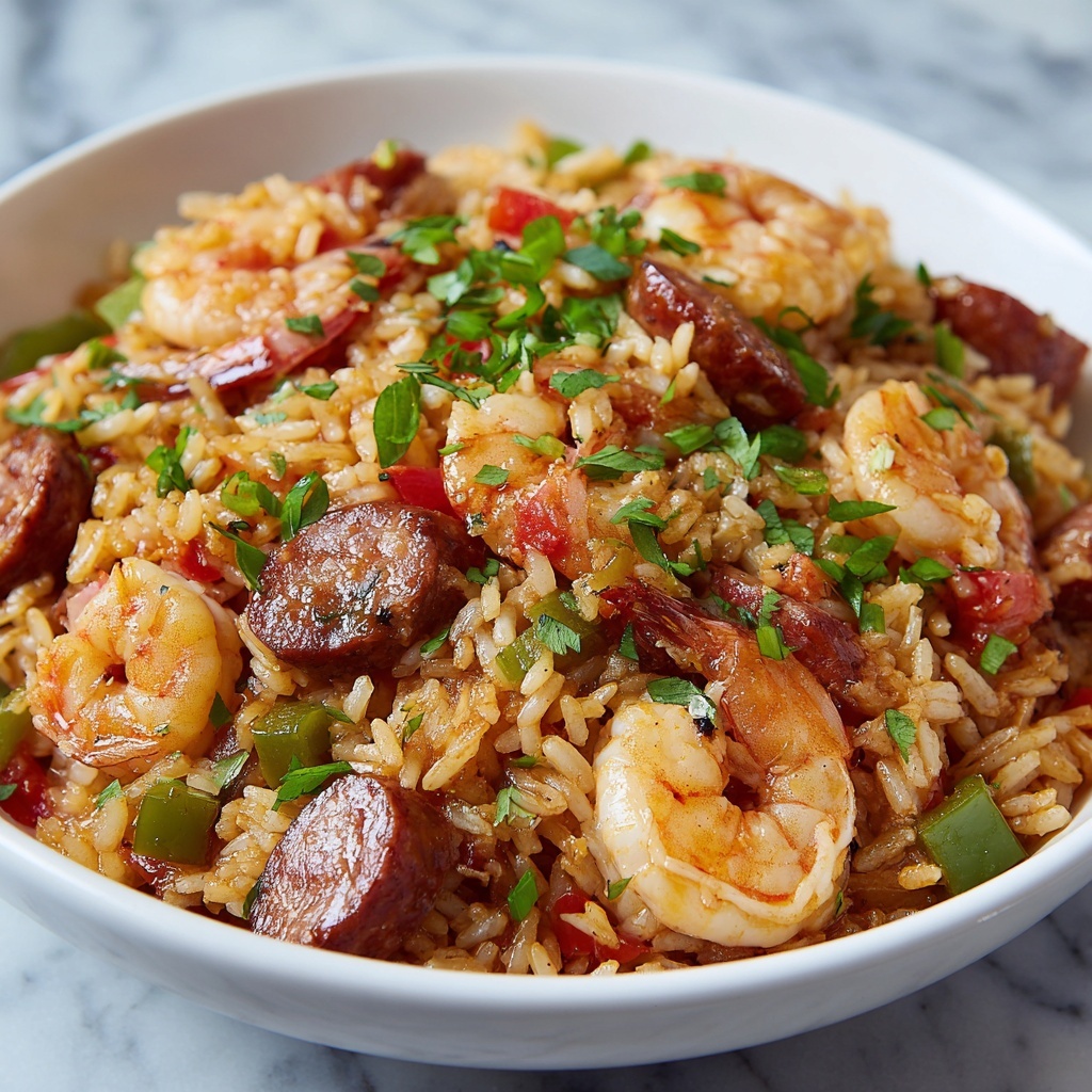 Authentic Creole Jambalaya Recipe - Recipe Image