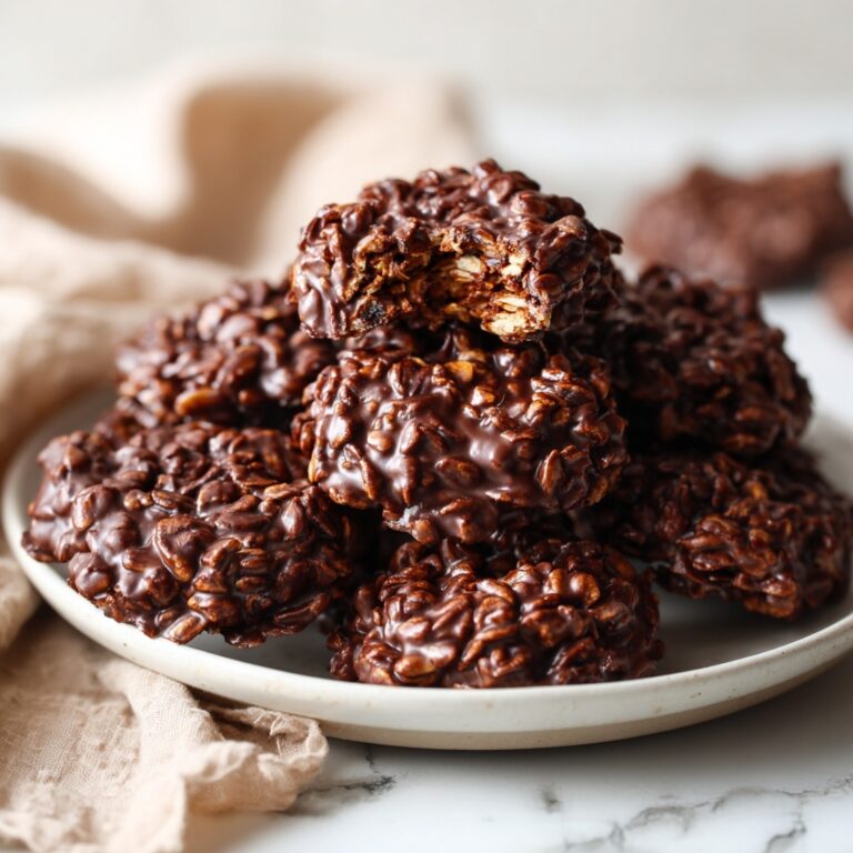 Chocolate No-Bake Cookies Recipe