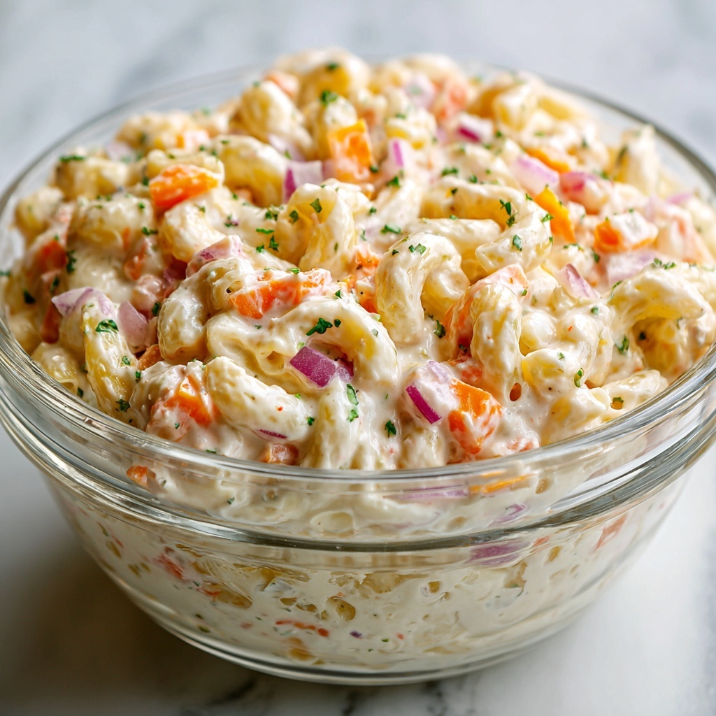 Sweet Macaroni Salad Recipe - Recipe Image