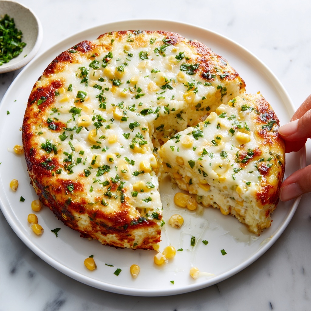 Cheesy Cream Cheese Corn Casserole Recipe - Recipe Image