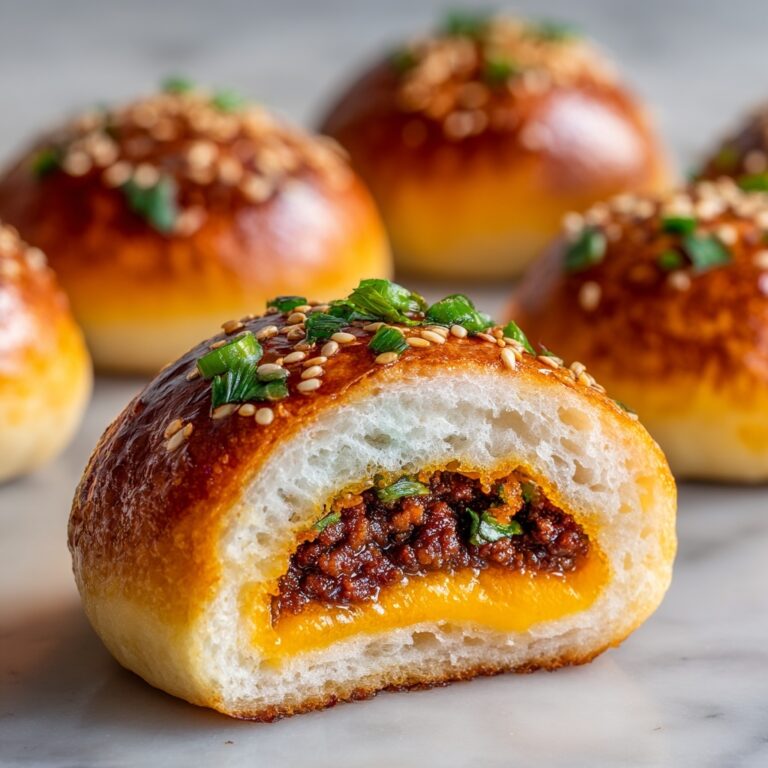 Garlic Parmesan Cheeseburger Bombs Recipe