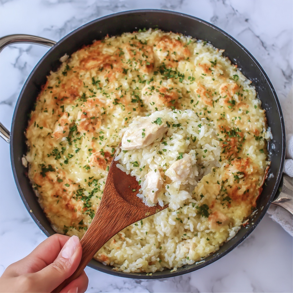 French Onion Chicken and Rice Bake Recipe - Recipe Image