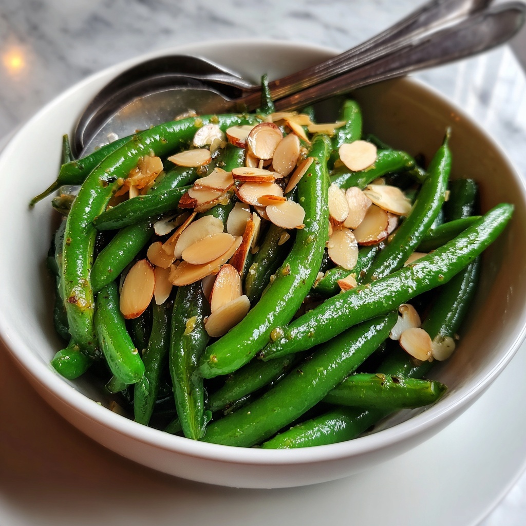 Green Beans Almondine Recipe - Recipe Image