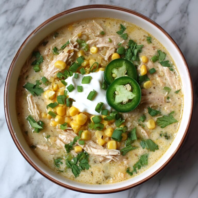 Mexican Street Corn White Chicken Chili Recipe