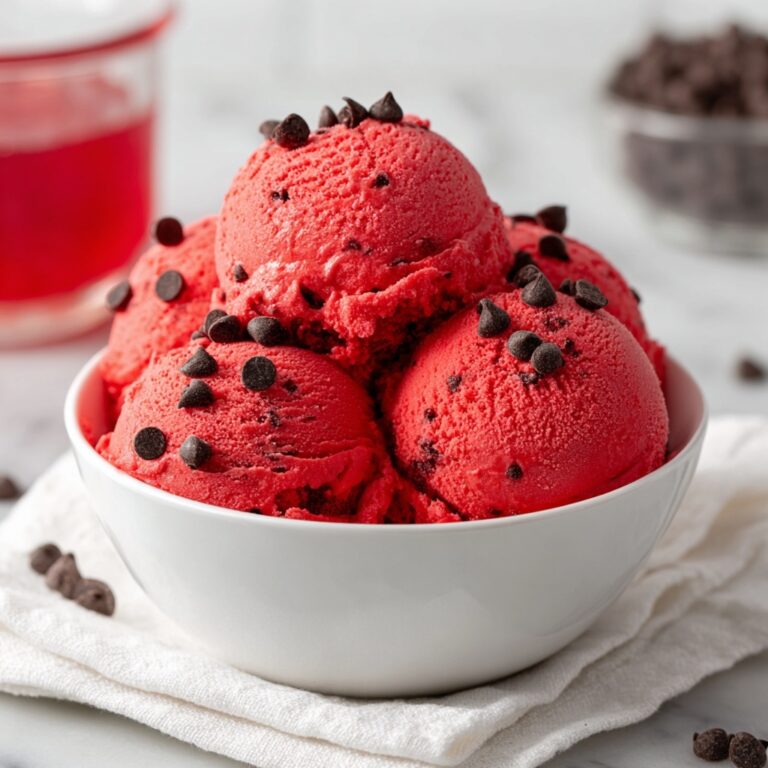 Edible Red Velvet Cookie Dough Recipe