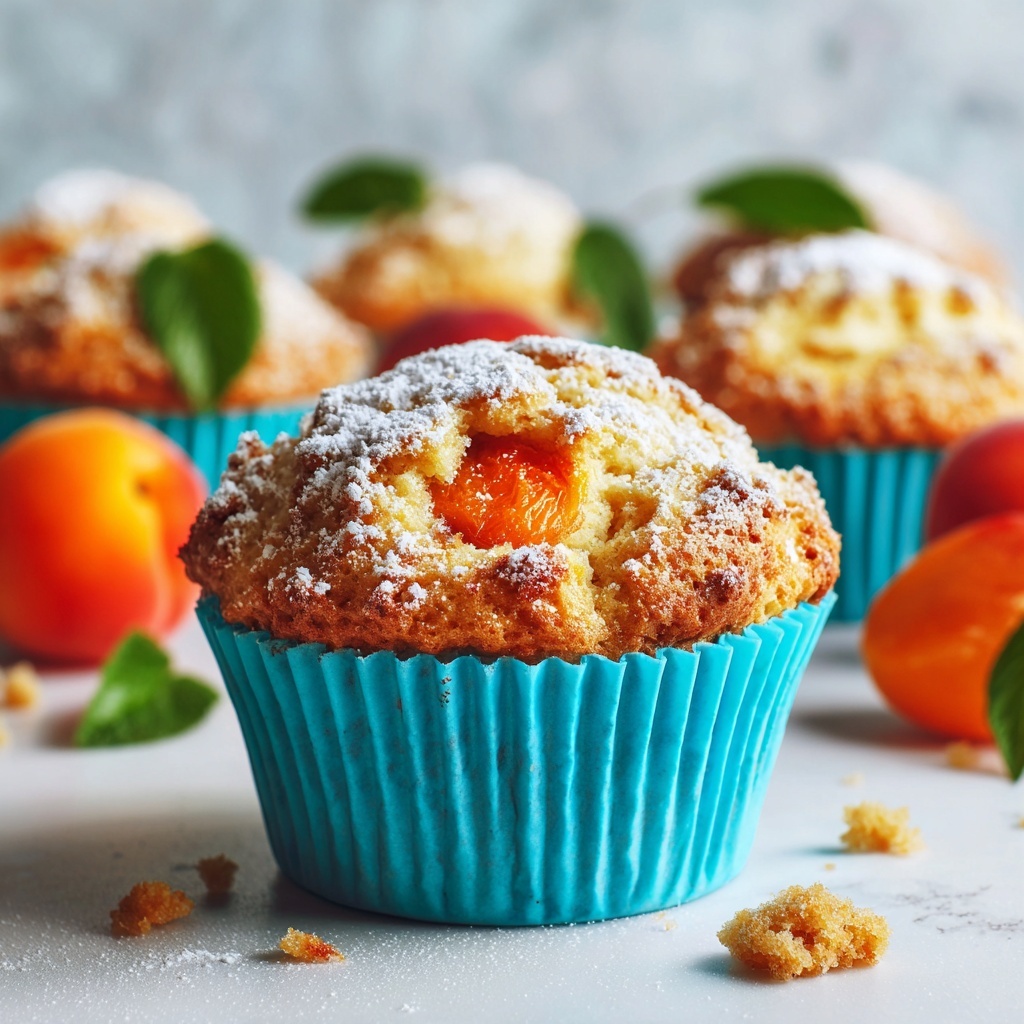 Vegan Peach Muffins: The Best Recipe for Summer Baking Recipe - Recipe Image