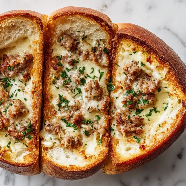 Sausage and Cheese Bread Recipe