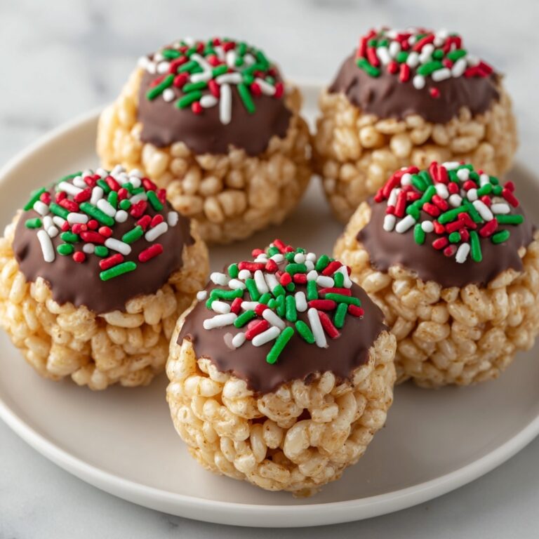 Rice Krispie Christmas Puddings Recipe