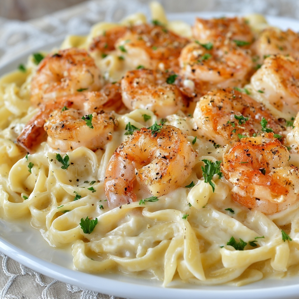 Shrimp Alfredo Recipe - Recipe Image