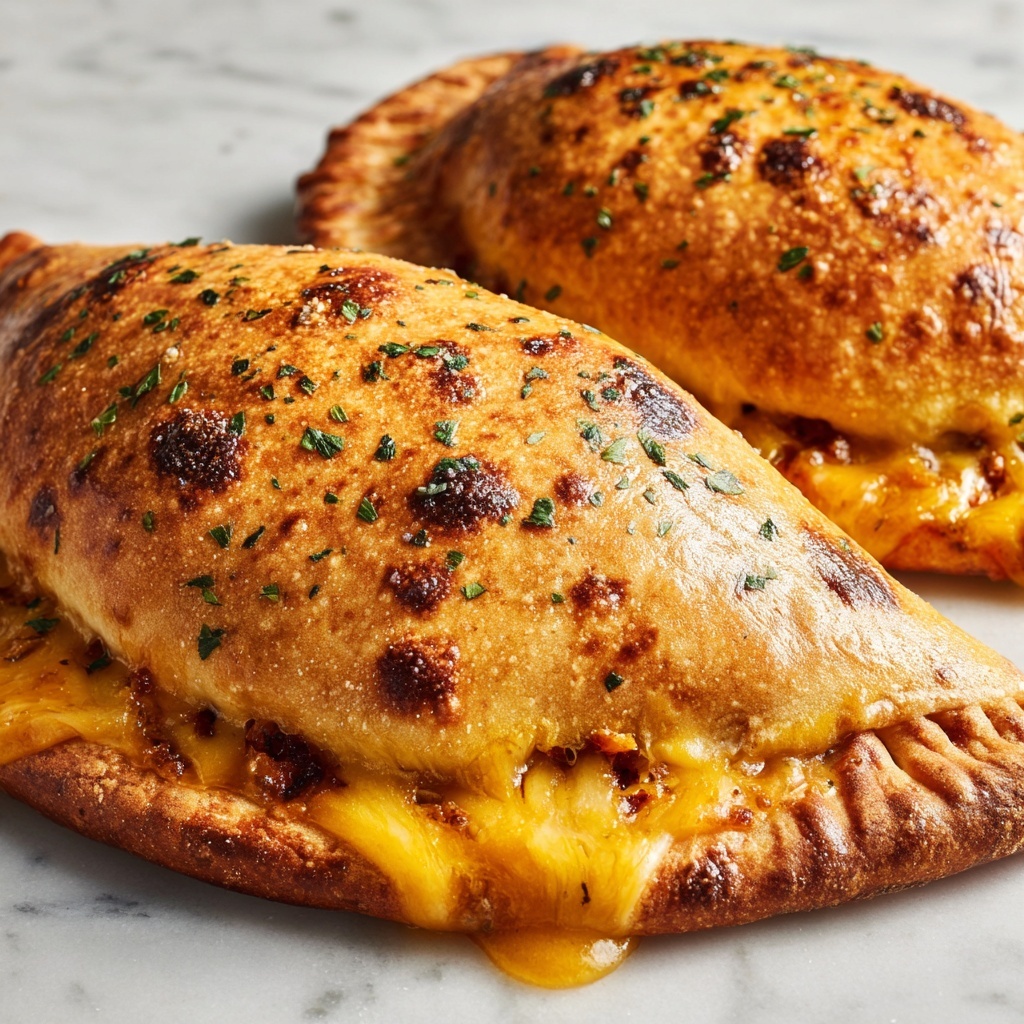 Homemade Pizza Pockets: Classic and Broccoli & Cheddar Variations Recipe - Recipe Image