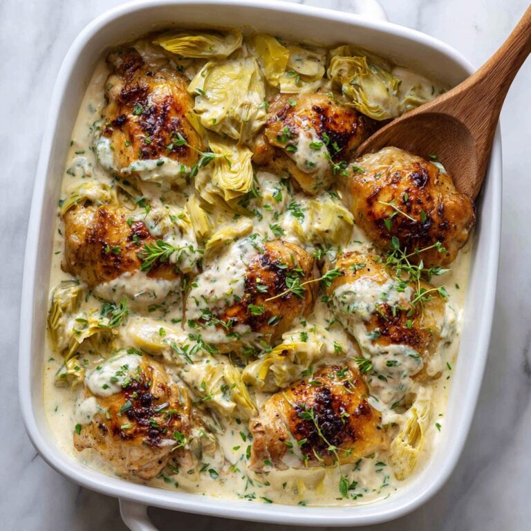 Healthy Spinach Artichoke Chicken Bake Recipe