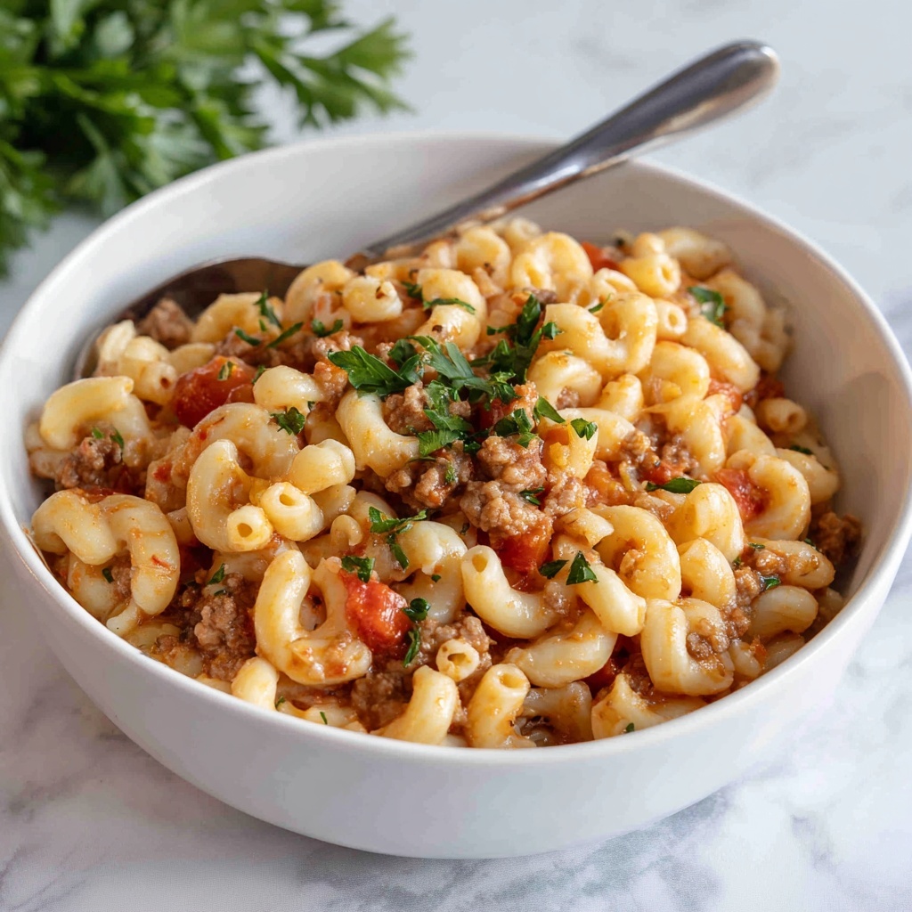 One Pot Goulash Recipe - Recipe Image