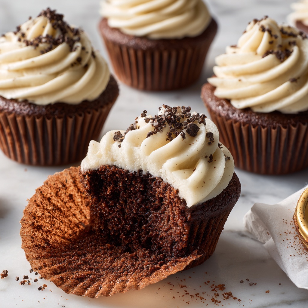 Chocolate Carrot Cake Cupcakes Recipe - Recipe Image
