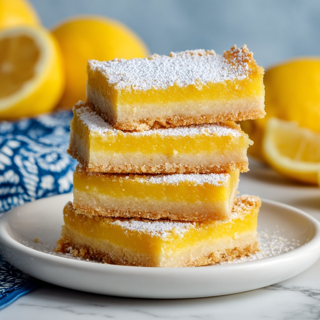 Easy Gluten Free Lemon Bars Recipe - Recipe Image