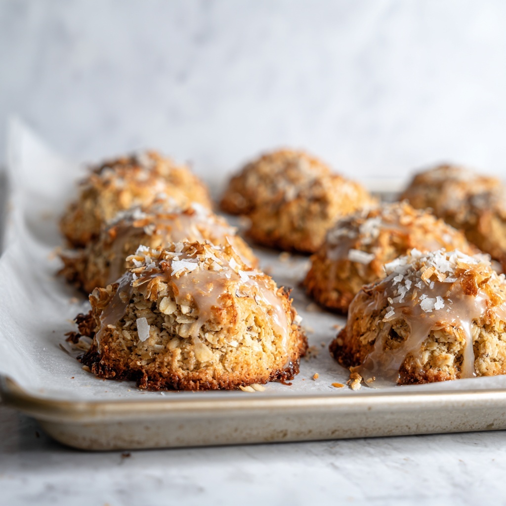 No-Bake Coconut Praline Cookies Recipe - Recipe Image