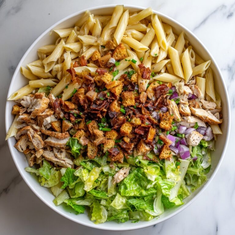 Chicken Caesar Pasta Salad Recipe