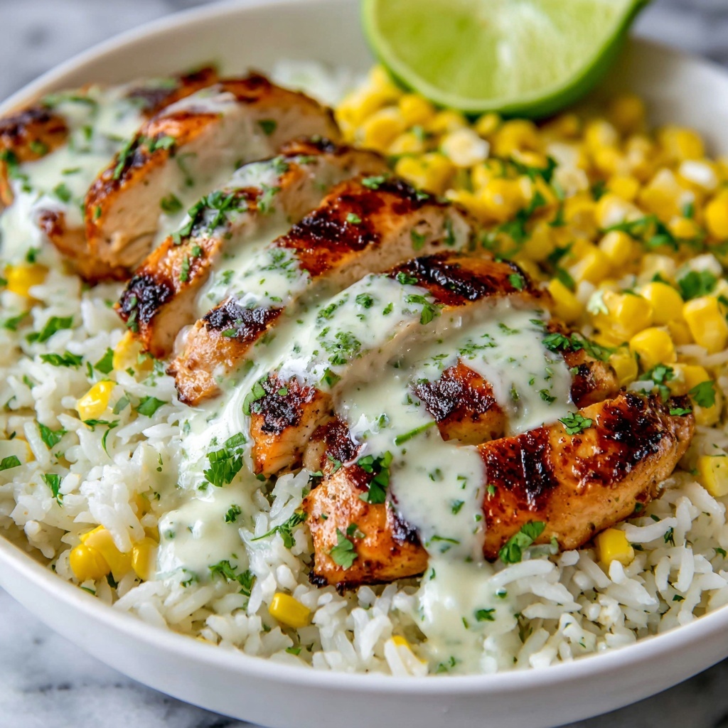 Street Corn Chicken Rice Bowl Recipe - Recipe Image