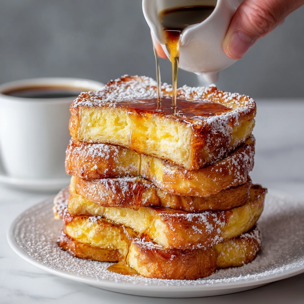 Japanese Style Tamagoyaki French Toast Recipe - Recipe Image