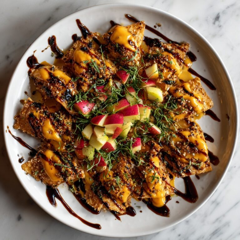 Apple Nachos with Chocolate, Nuts, and Honey Recipe