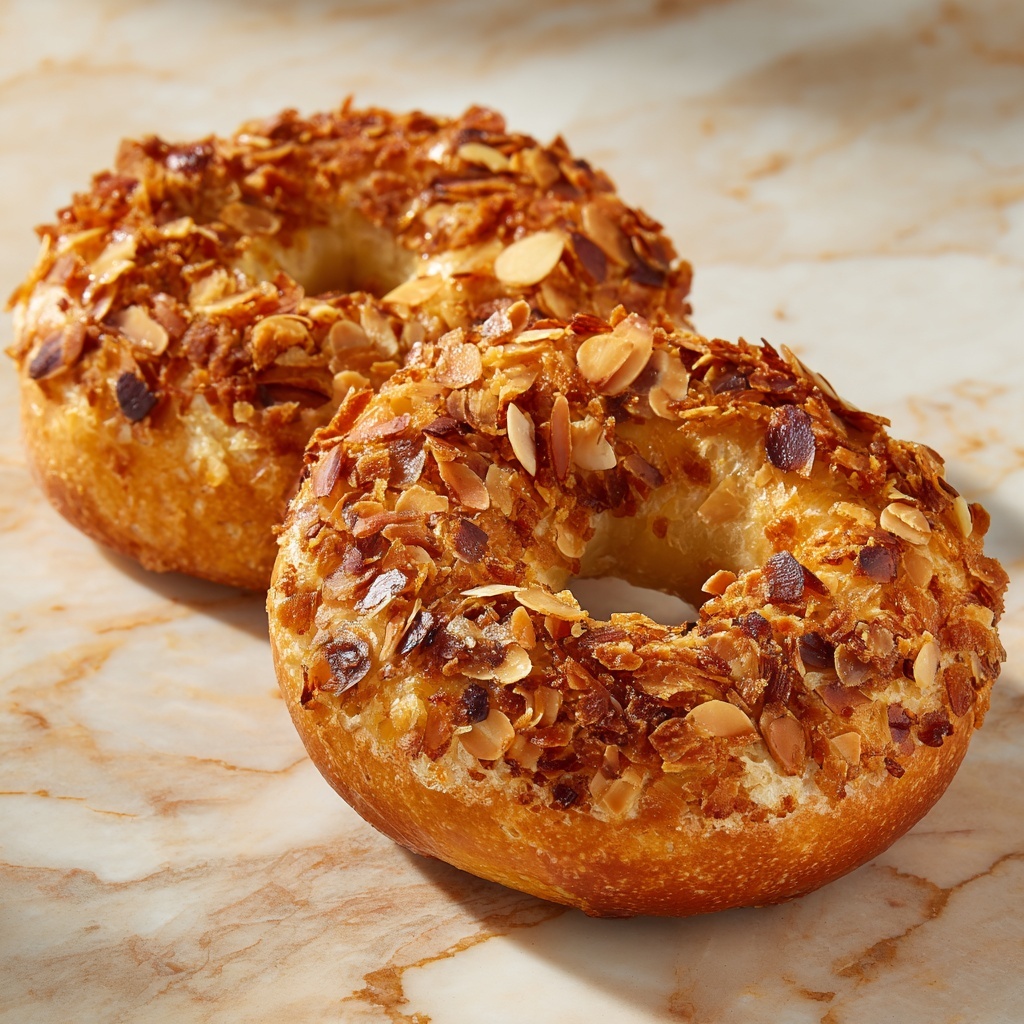 French Toast Bagel with Maple Cream Cheese Recipe - Recipe Image