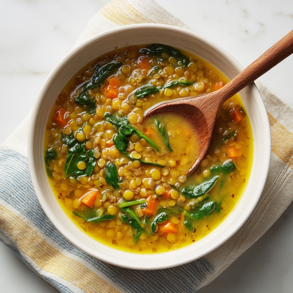 One-Pot Golden Lentil Soup Recipe - Recipe Image