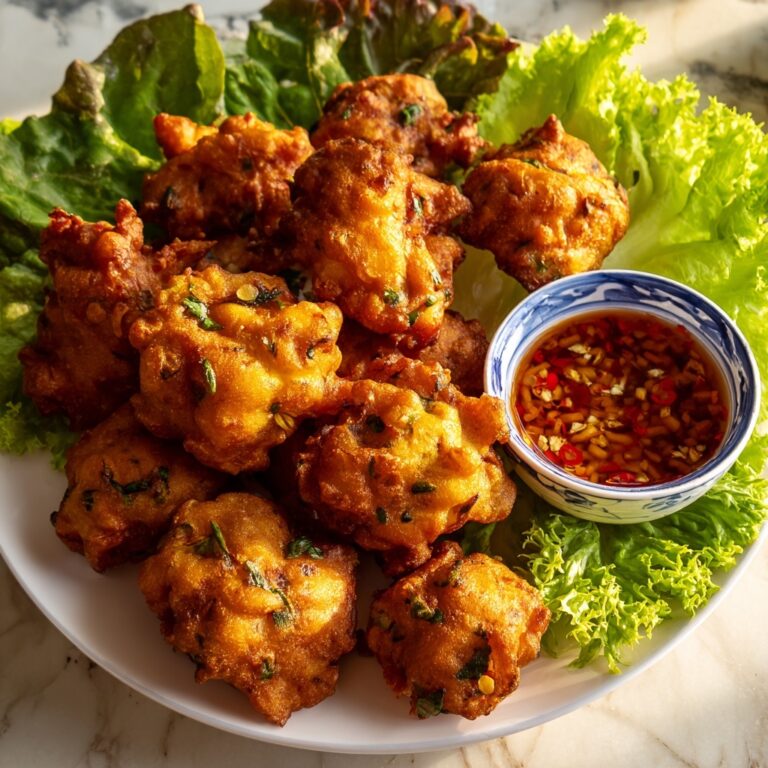 Shrimp and Sweet Potato Fritters (Bánh Tôm) Recipe