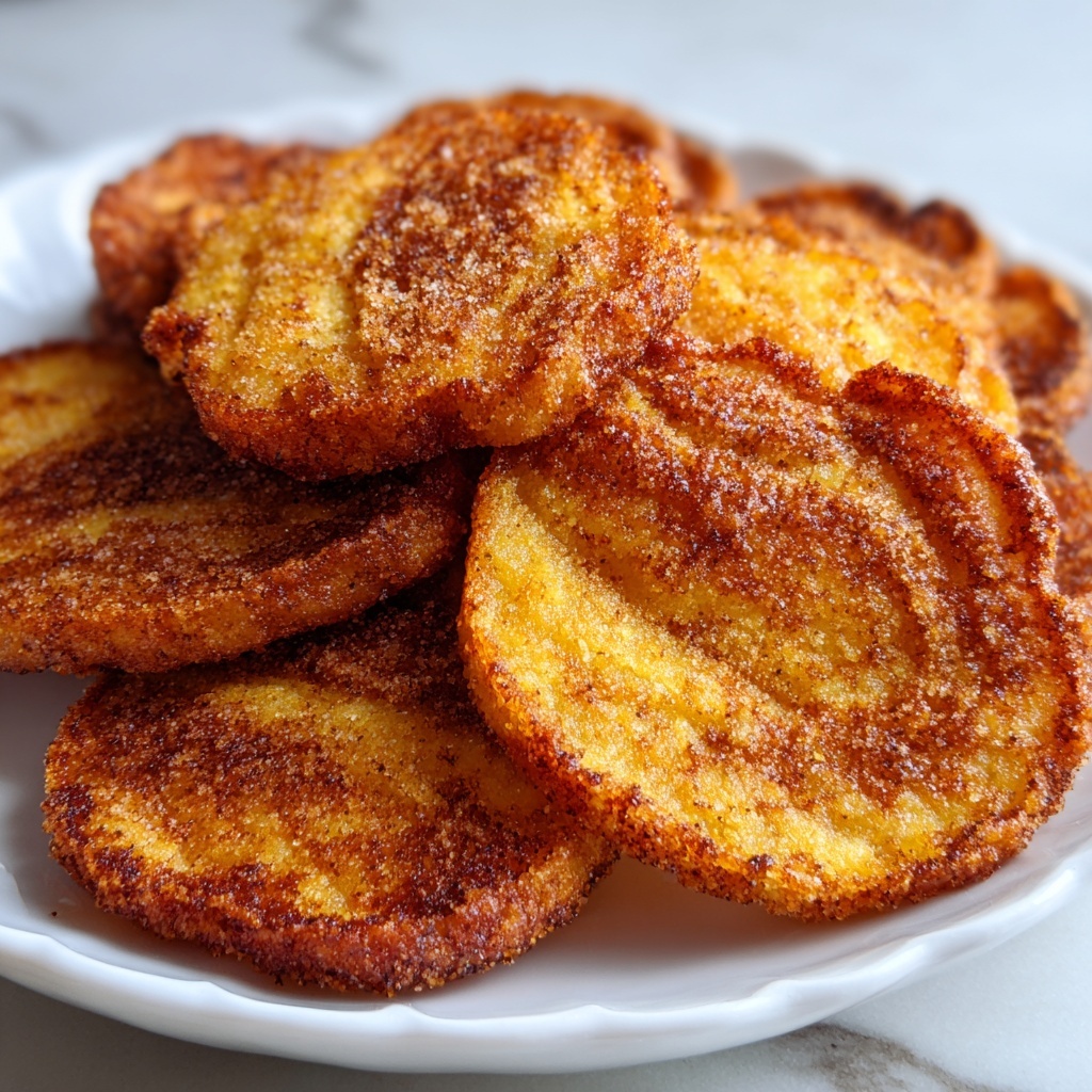 Sweet Cinnamon Air Fryer Banana Chips Recipe - Recipe Image