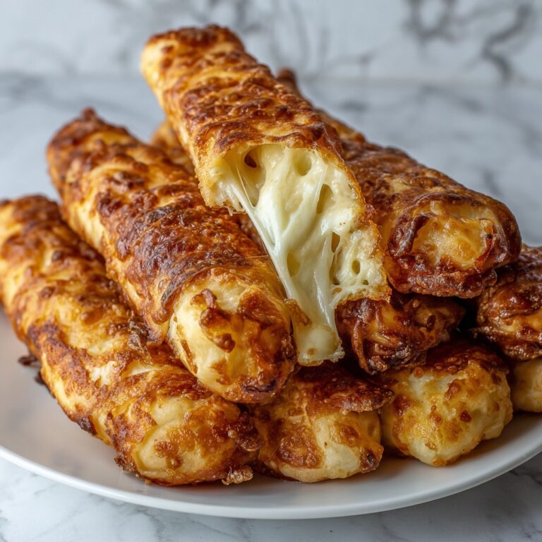Crispy Cheese-Stuffed Potato Sticks Recipe