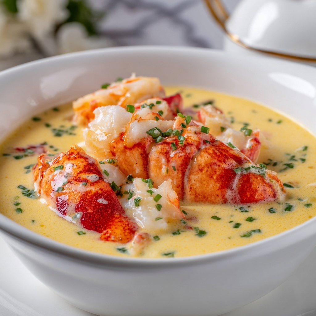 Seafood Bisque with Crab, Shrimp, and Lobster Recipe - Recipe Image