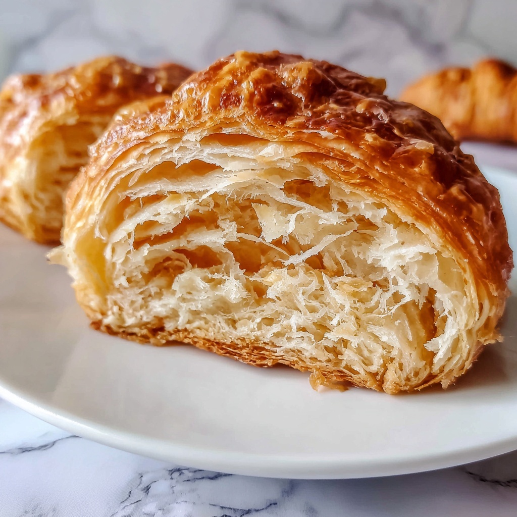 Classic Butter Croissants Recipe - Recipe Image