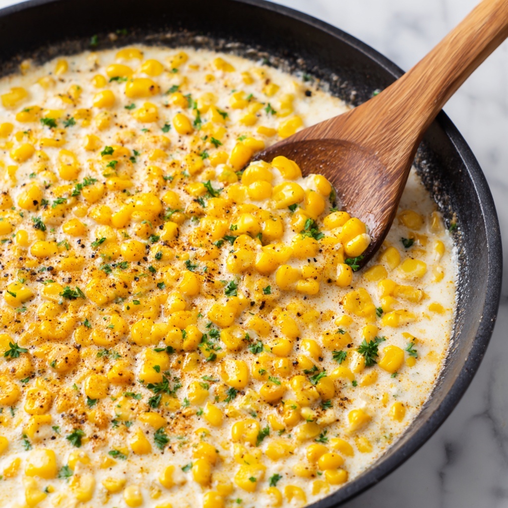Steakhouse Creamed Corn Recipe - Recipe Image