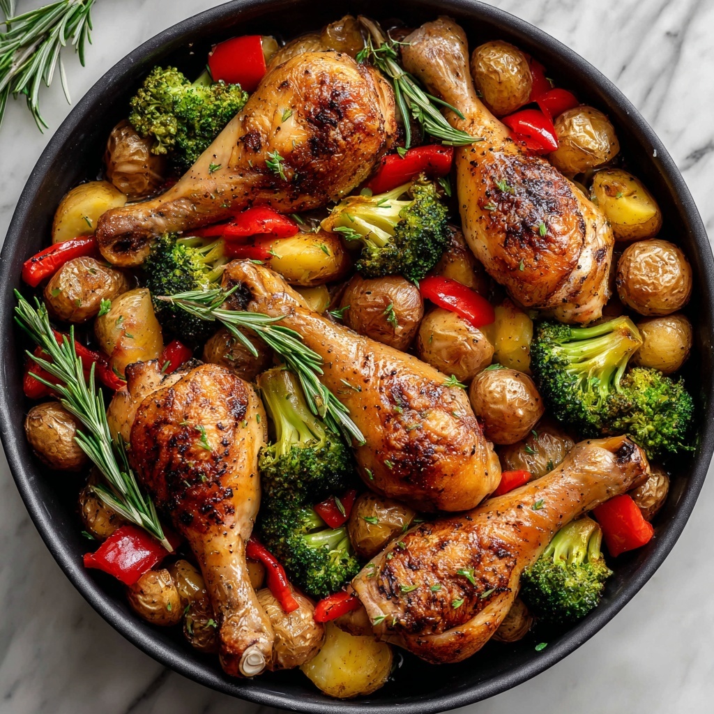 Healthy Chicken and Vegetable Skillet Recipe - Recipe Image