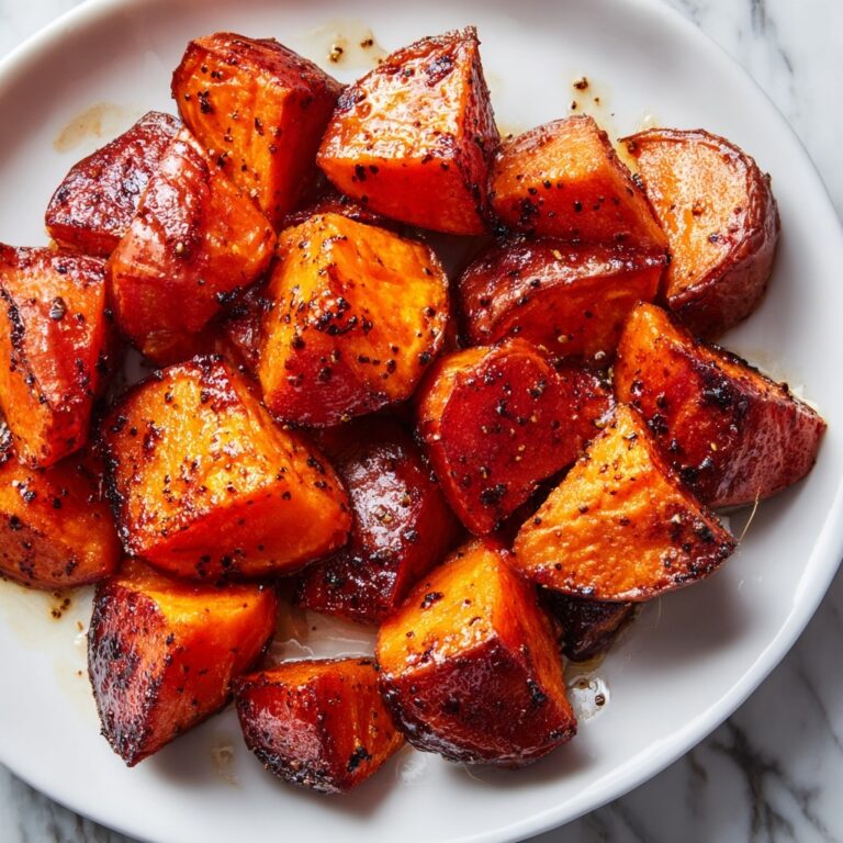 Honey Roasted Sweet Potatoes Recipe