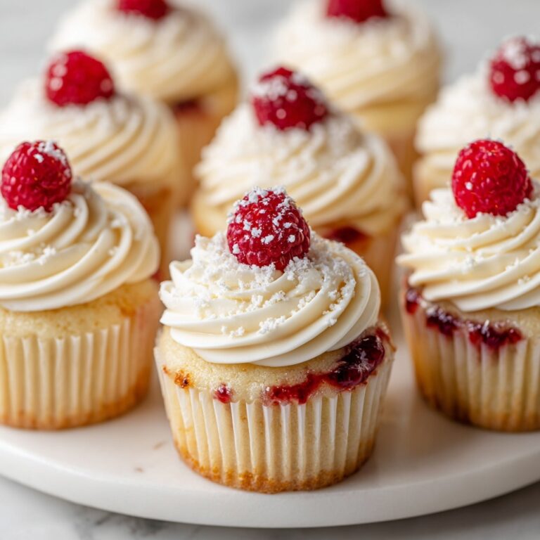 Raspberry Lemon Heaven Cupcakes Recipe