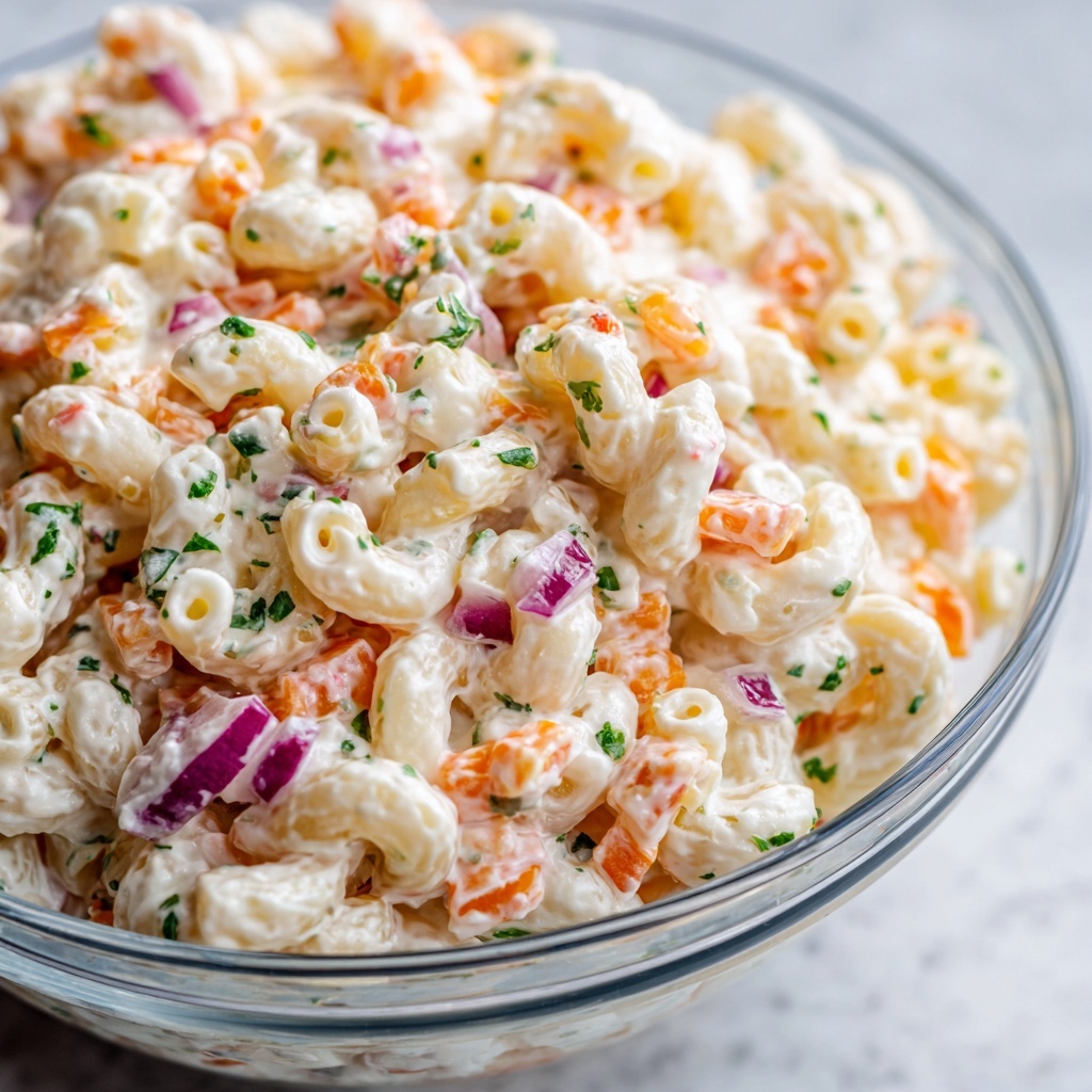 Sweet Macaroni Salad Recipe - Recipe Image