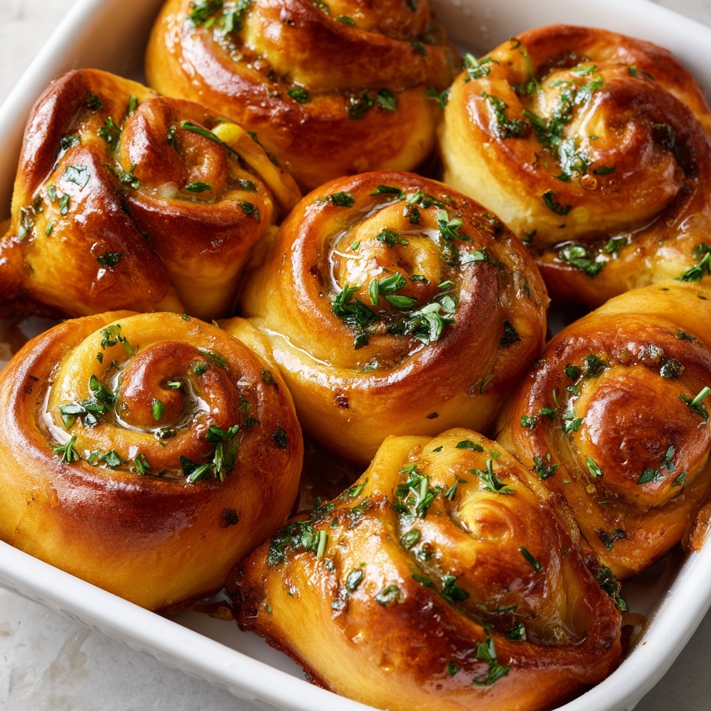 Peachy Cinnamon Rolls Recipe - Recipe Image