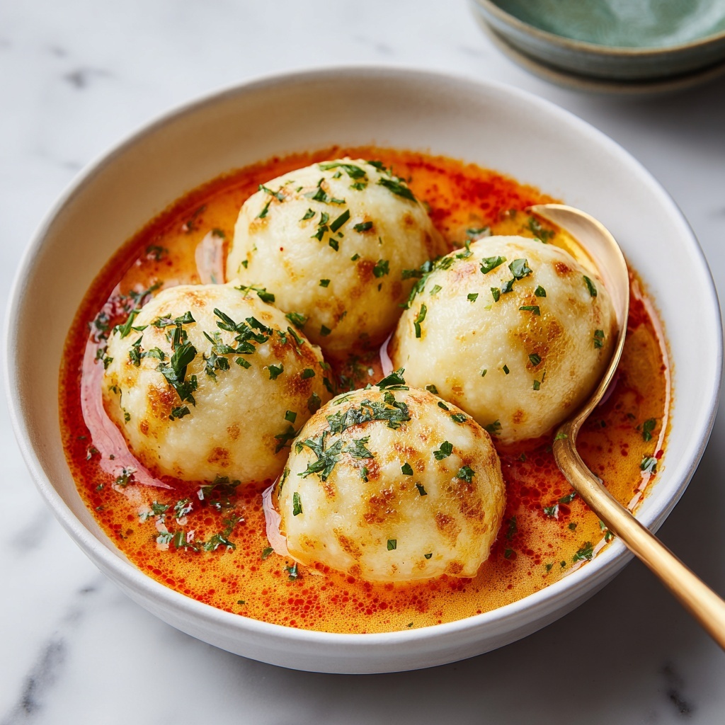 Coconut Curry Soup with Vegan Dumplings Recipe - Recipe Image