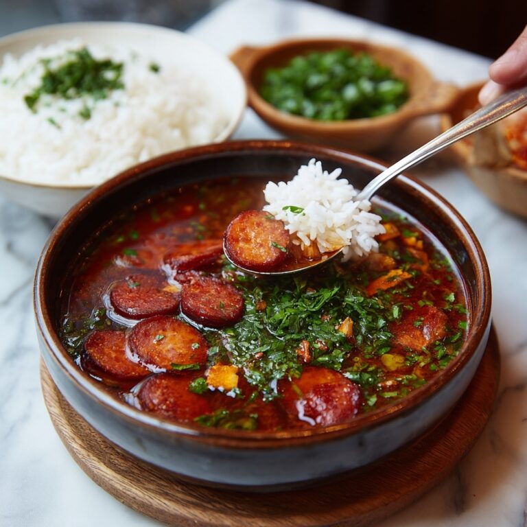 Authentic Cajun Sausage and Chicken Gumbo Recipe