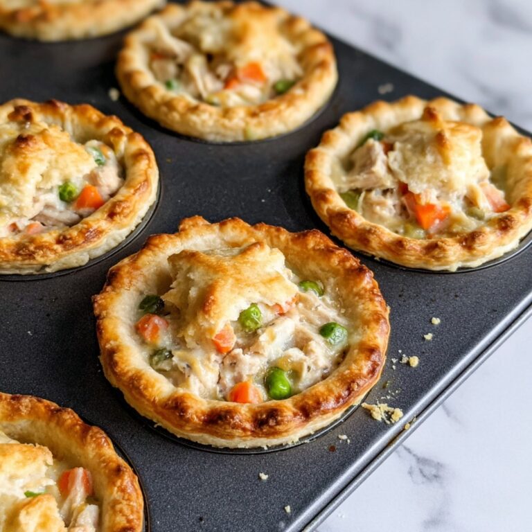 Muffin Tin Chicken Pot Pies Recipe