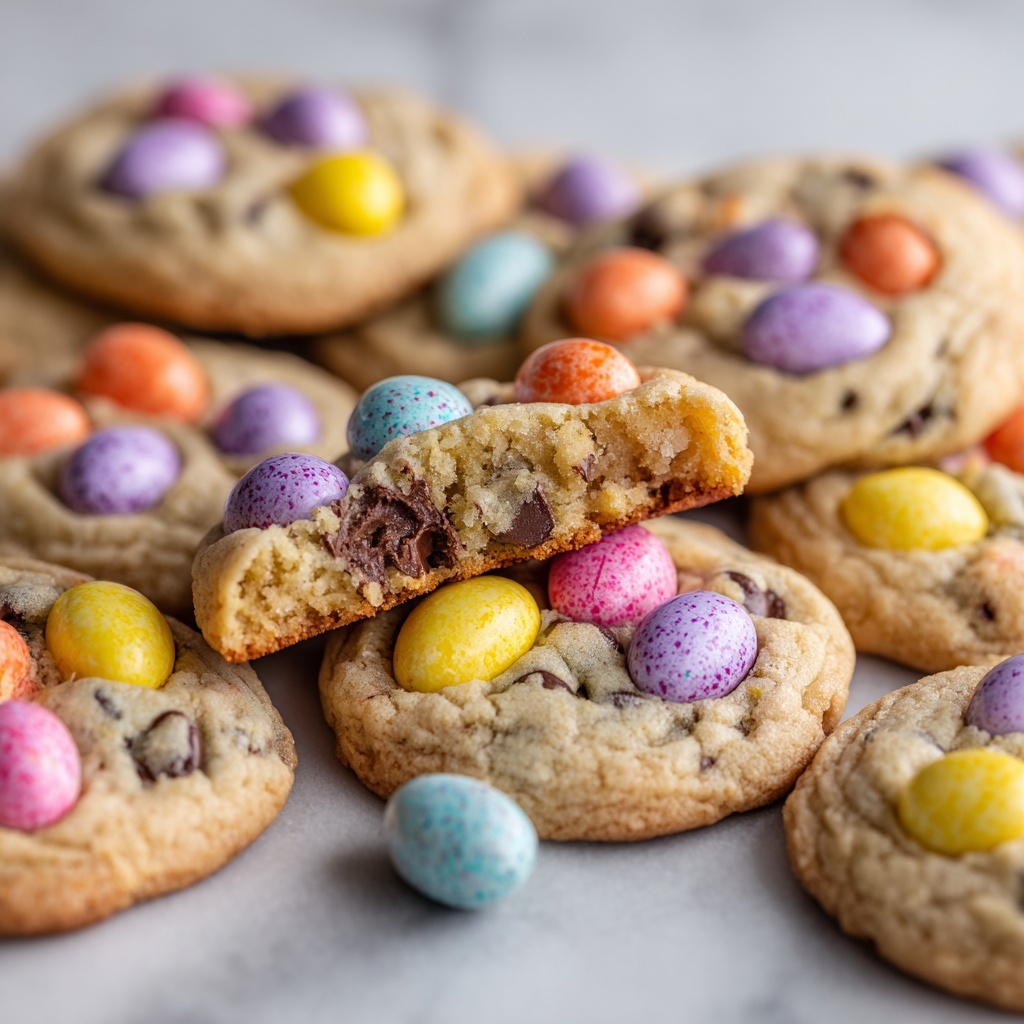Cadbury Mini Egg Cookies Recipe - Recipe Image