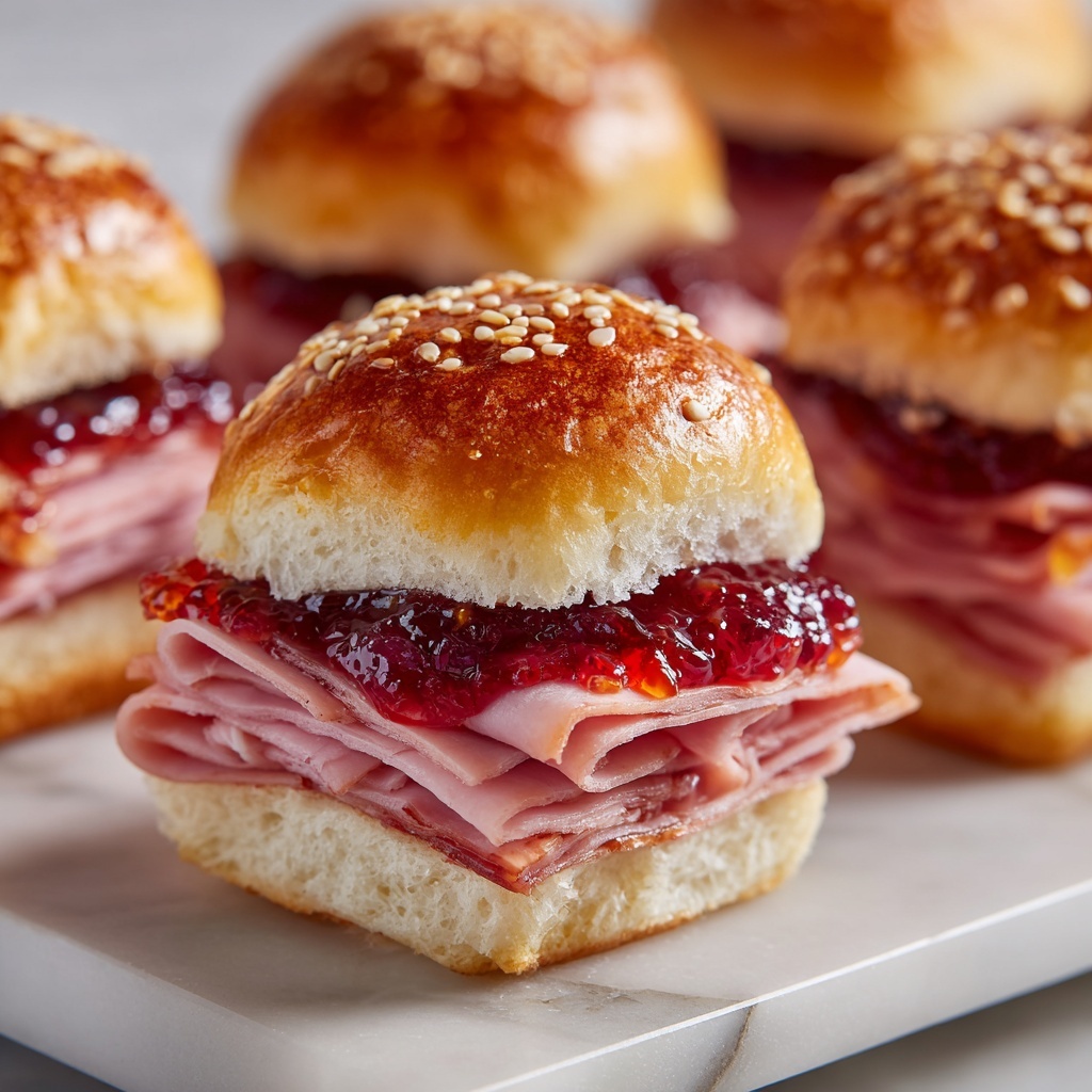 Turkey Cranberry Sliders Recipe - Recipe Image