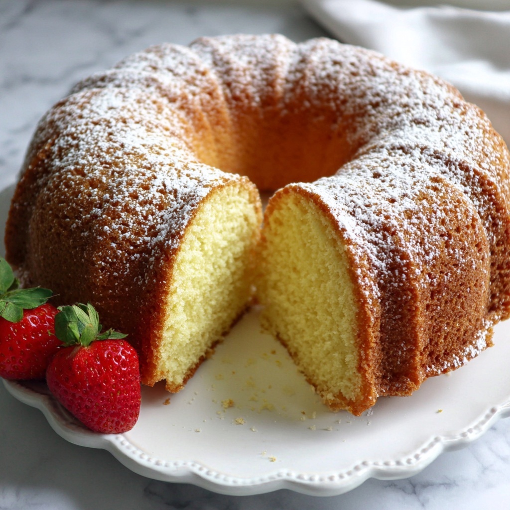 Delicious Coconut Cream Cheese Pound Cake Recipe - Recipe Image