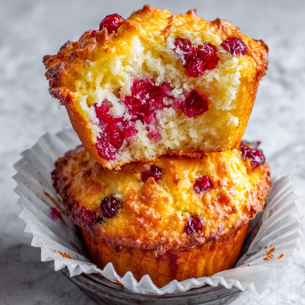 Anera's Delightful Cranberry Orange Muffins Recipe - Recipe Image