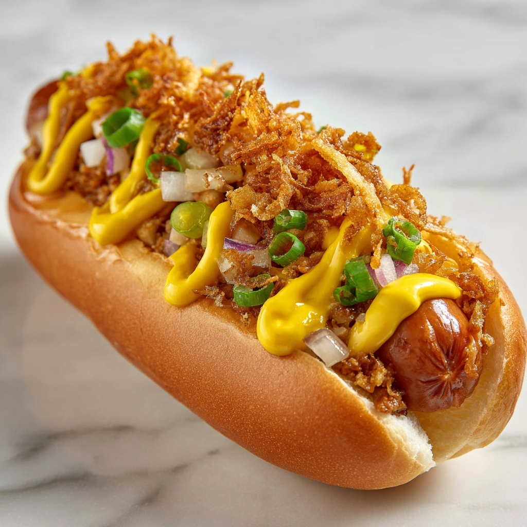 Loaded Scandi Hot Dogs Recipe - Recipe Image