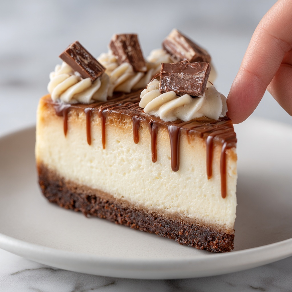 Peanut Butter Chocolate Cheesecake Delight Recipe - Recipe Image