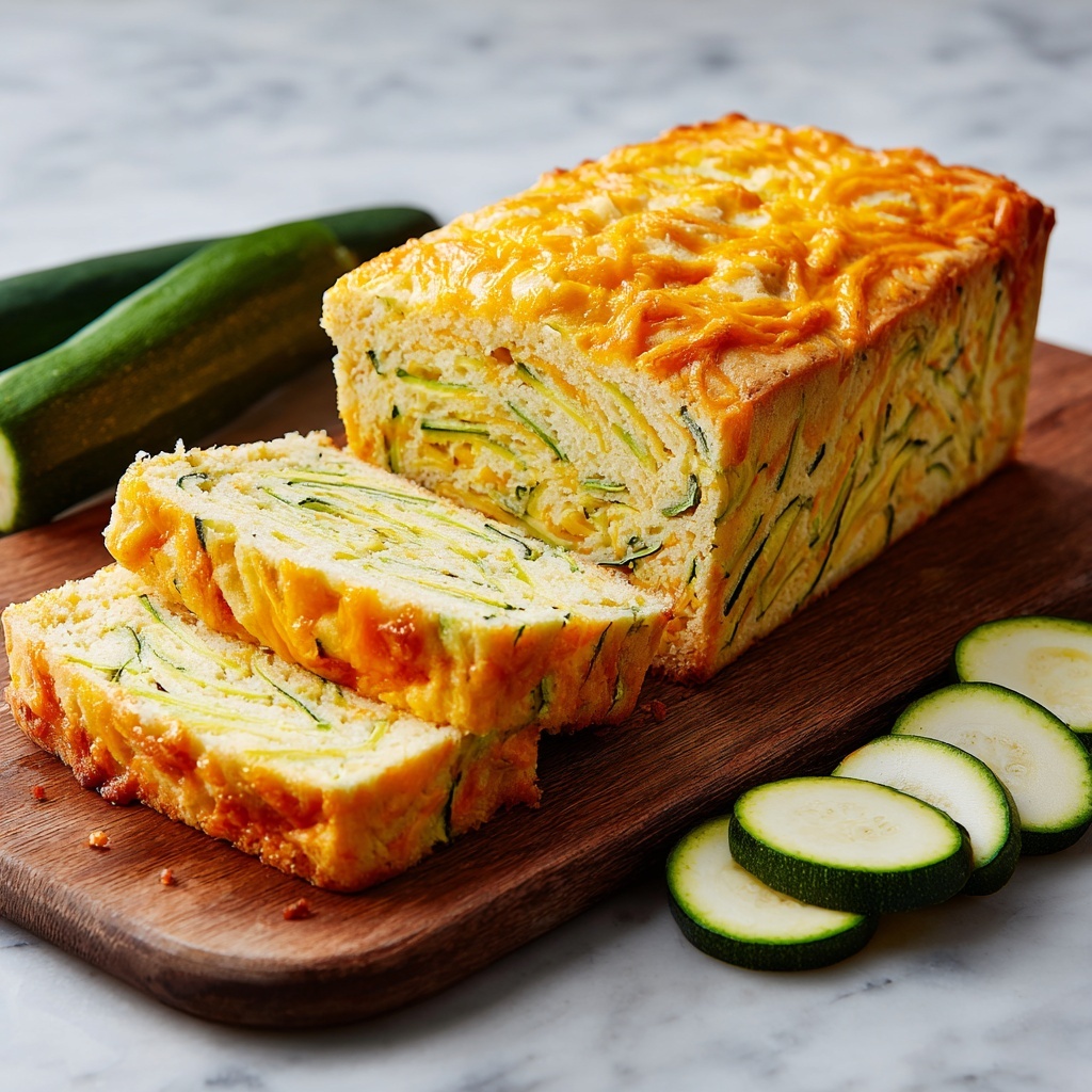 Zucchini Cheese Bread Recipe - Recipe Image